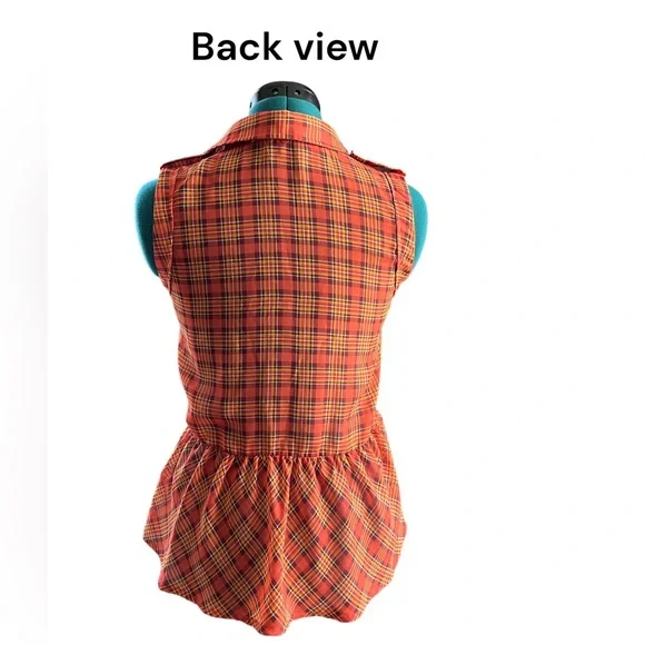 Dream Out Loud Sleeveless Top with Peplum - Picture 2 of 8